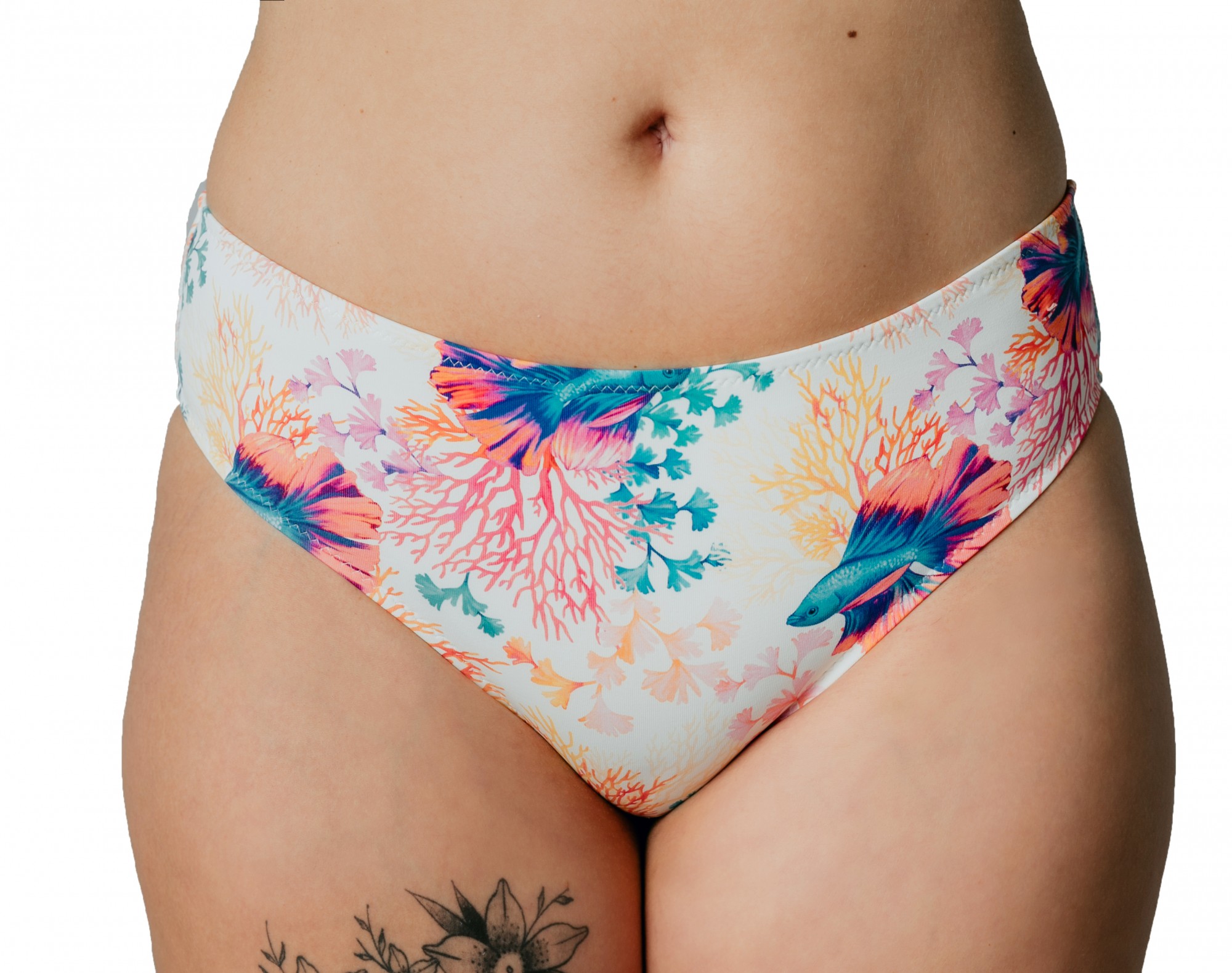 Braguita de Baño de Cintura Media Coral