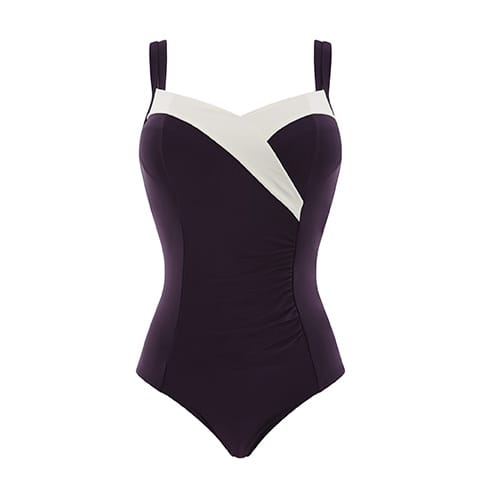 Portofino Aubergine Swimsuit